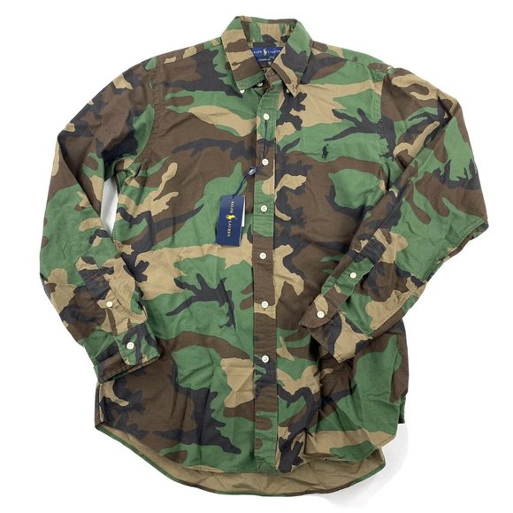 Polo Ralph Lauren Other - Polo Ralph Lauren Classic Fit Camo Oxford Shirt